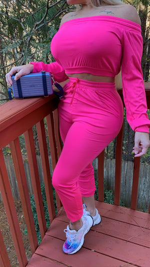 Hot-Pink Lady Set